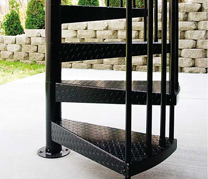 Conheça o nosso serviço de Escada Helicoidal